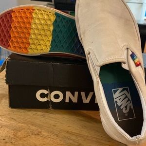 rainbow converse shoes
